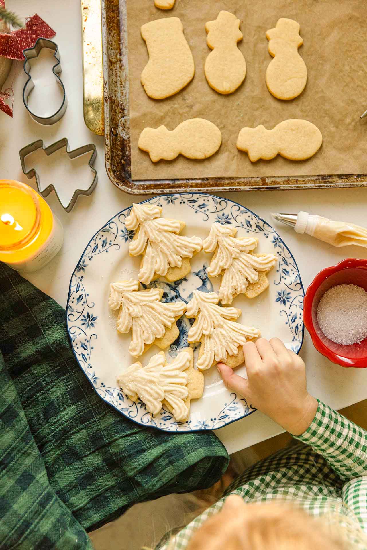 The Best Old-Fashioned Classic Christmas Sugar Cookies with Decorator’s Icing